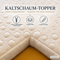 Kaltschaum-Topper nach Maß von VanBettie – Produktansicht 1