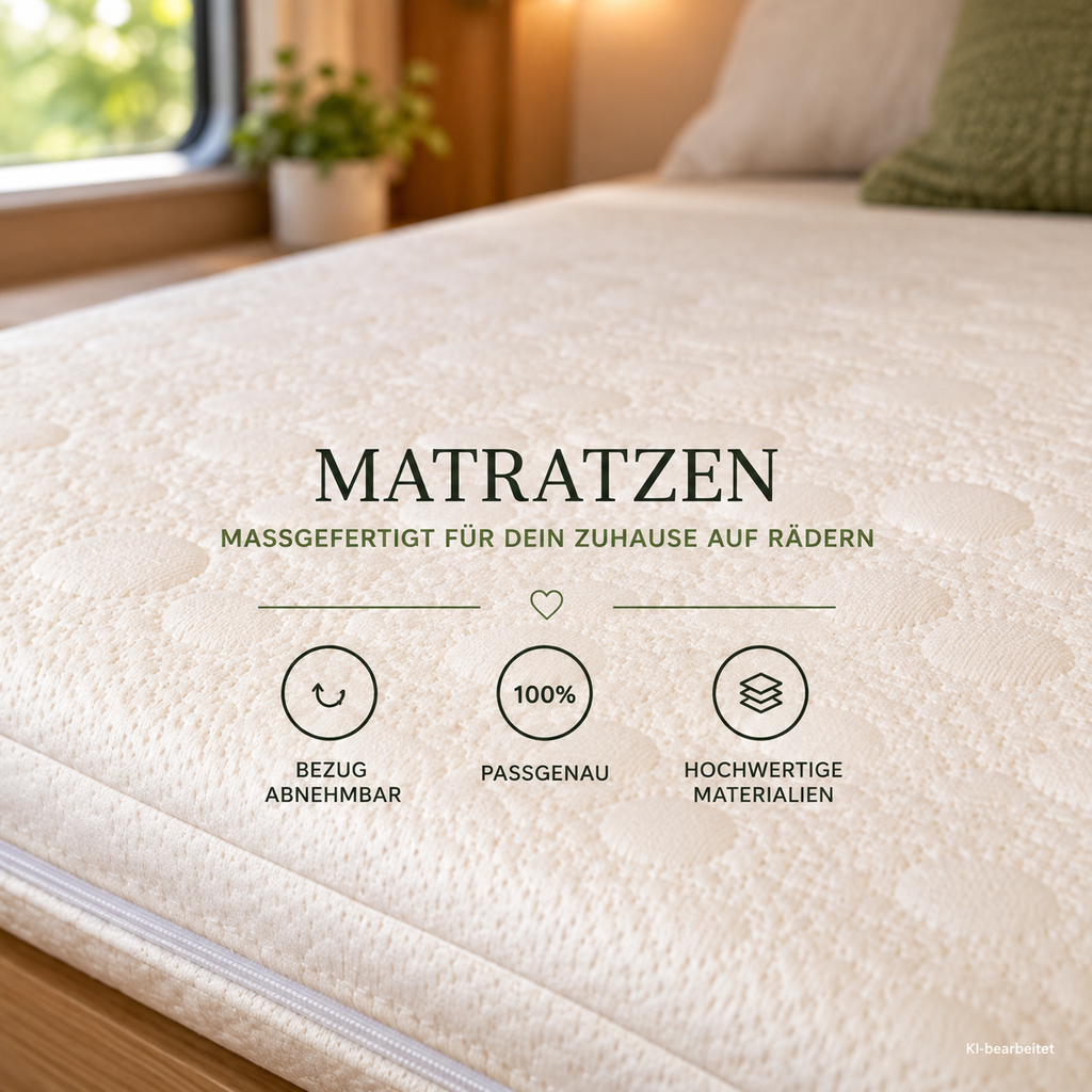 Matratze nach Maß von VanBettie – Produktansicht 1