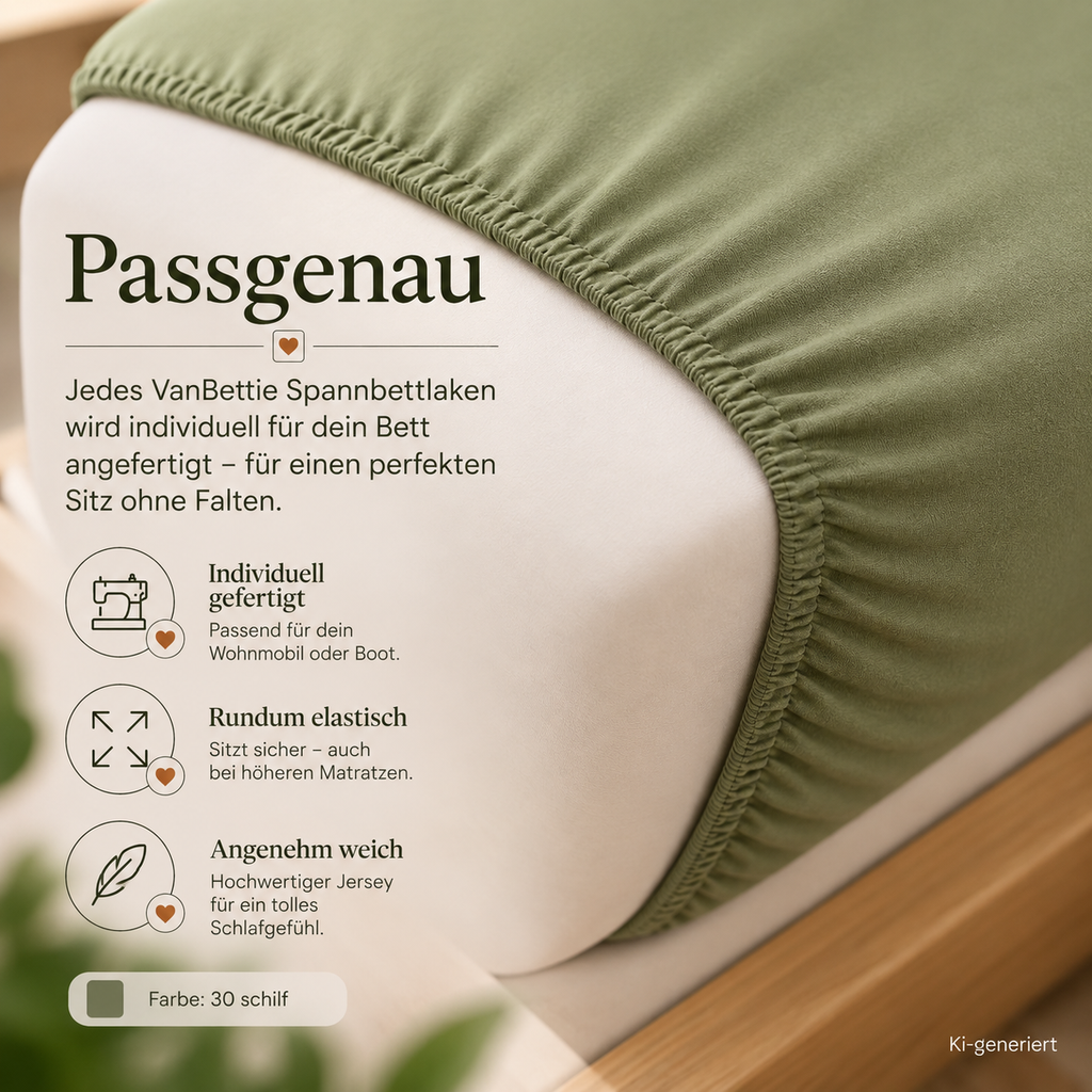 Spannbettlaken nach Maß von VanBettie – Produktansicht 4