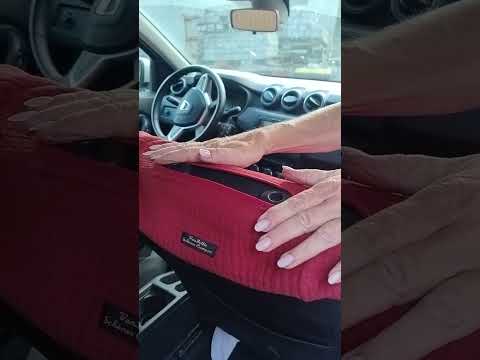 Musselin-Überwurf für Fahrer- und Beifahrersitz
