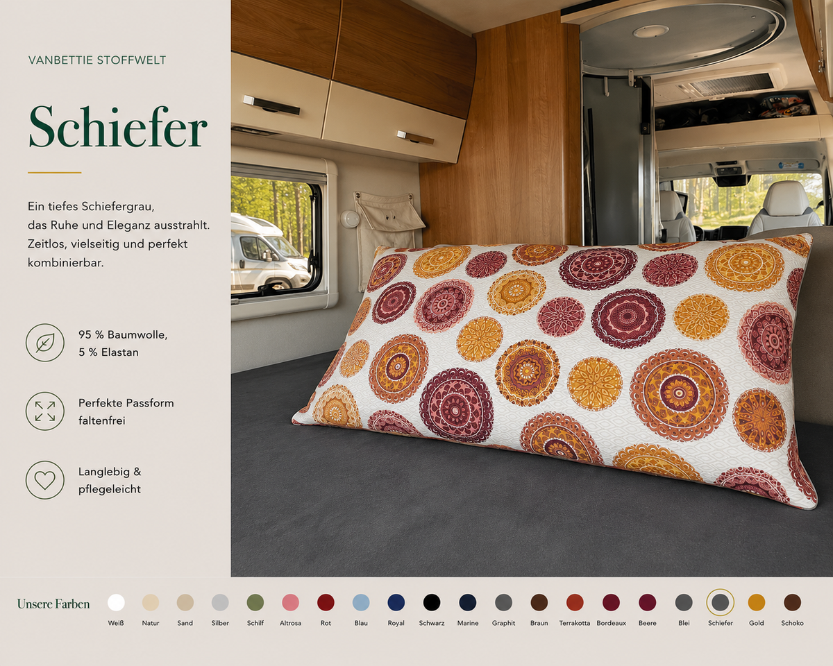 VanBettie Stoffwelt – Farbe Schiefer